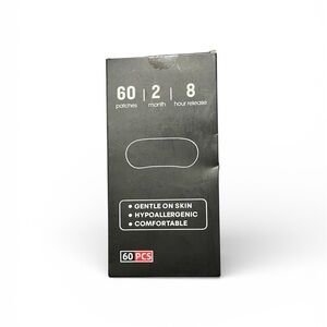 Black Hypoallergenic Skin Patches